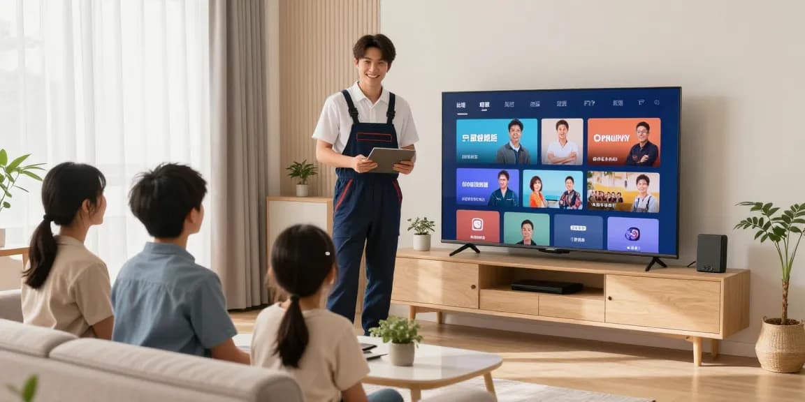 Trusted IPTV services by local professional contractors, ensuring reliable installation for community members
