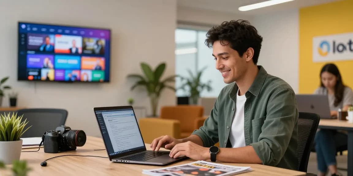 IPTV reseller uk providing professional service in a welcoming office setting, trusted local business.