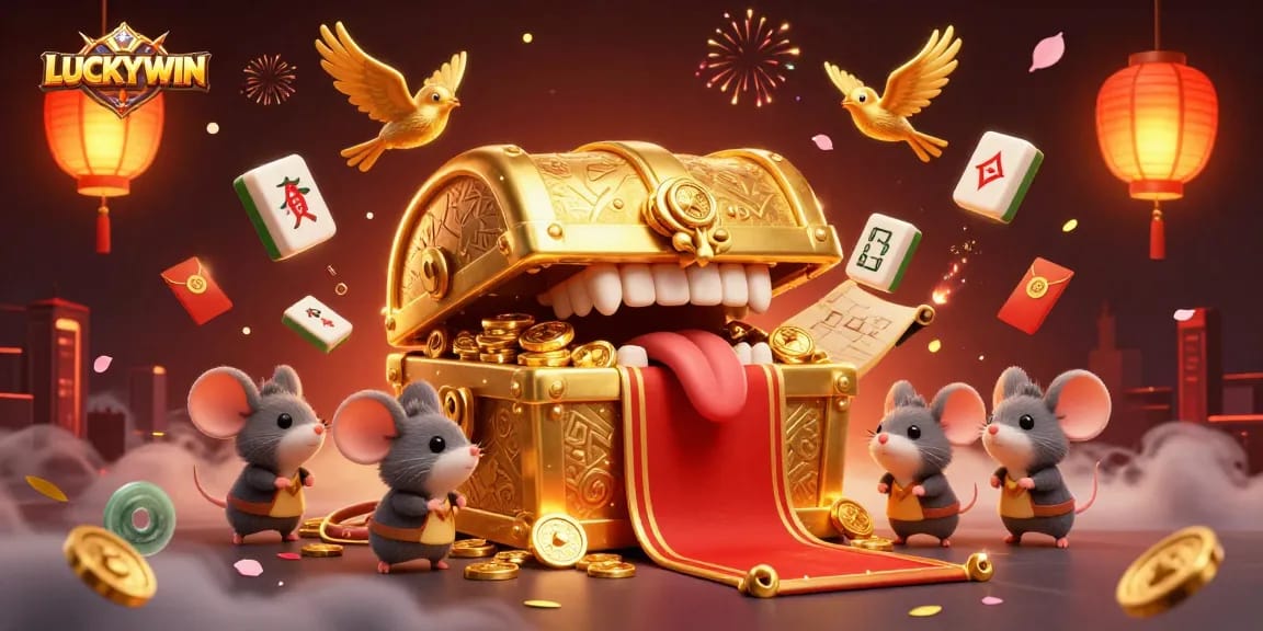 Experience the excitement of LUCKYWIN with treasure-filled adventures and vibrant casino themes.