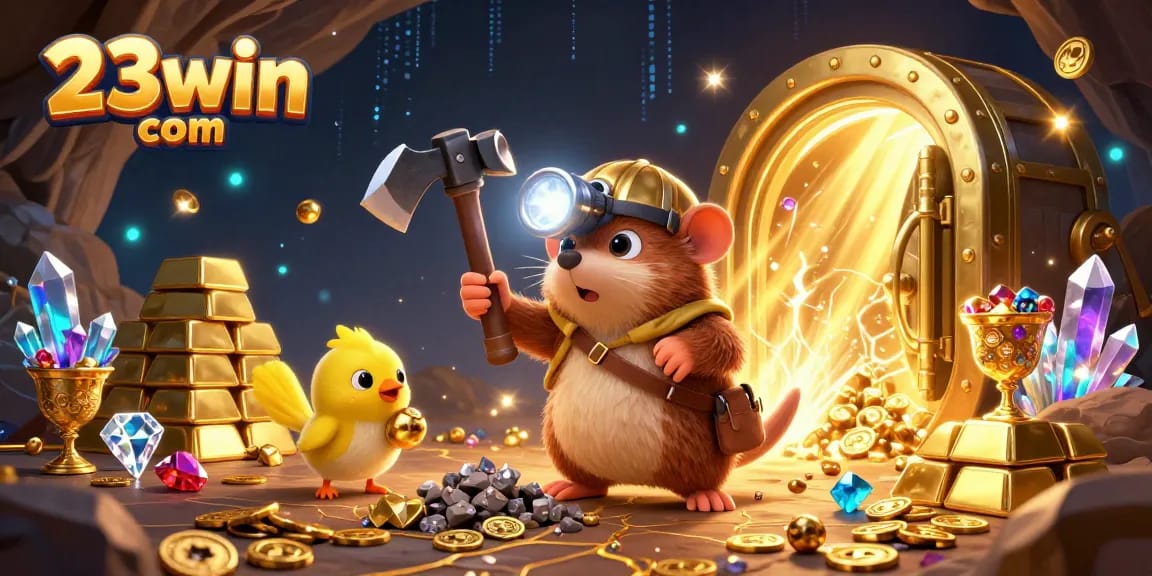 Engage with 23win com's vibrant casino scenes featuring dynamic treasure hunting adventures.