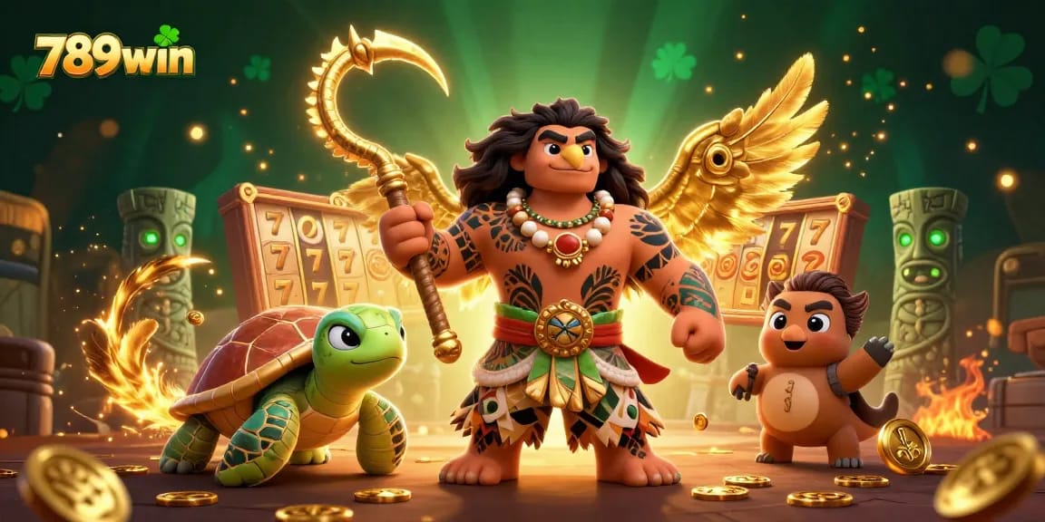 Experience thrilling wins at 789win casino with vibrant 3D gaming action and engaging characters.