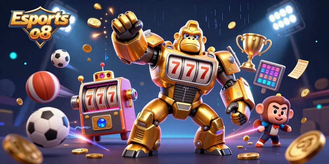 Experience thrilling gameplay with Esports o8, showcasing a dynamic casino atmosphere filled with exciting elements.
