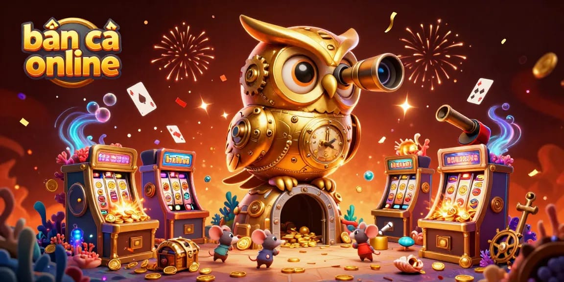 Experience the excitement of bắn cá online with a vibrant, dynamic arcade filled with treasures.