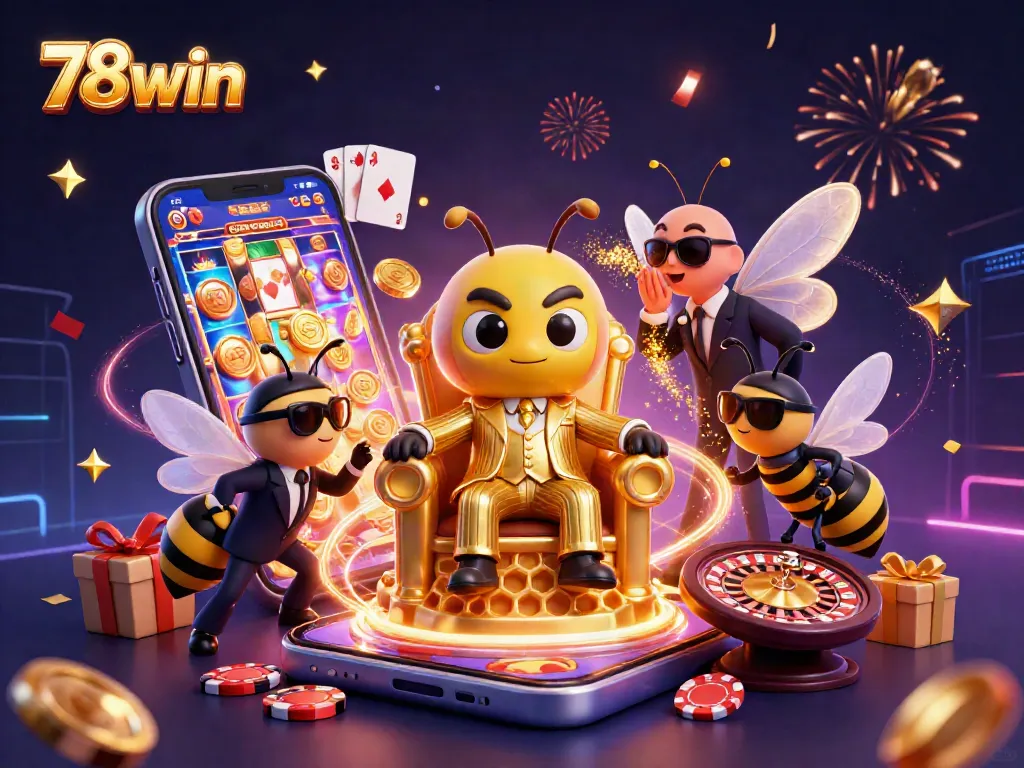 Engage in thrilling gaming adventures with 78win, featuring winning surprises amidst golden treasures.