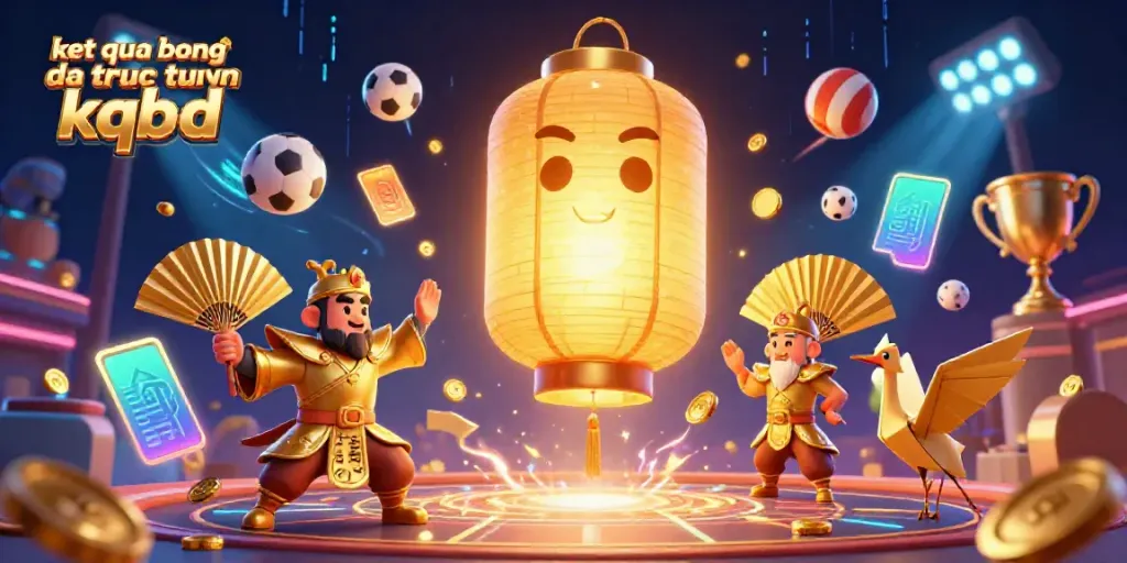 Engage with ket qua bong da truc tuyen kqbd through this vibrant 3D illustration capturing the thrill of sports betting.