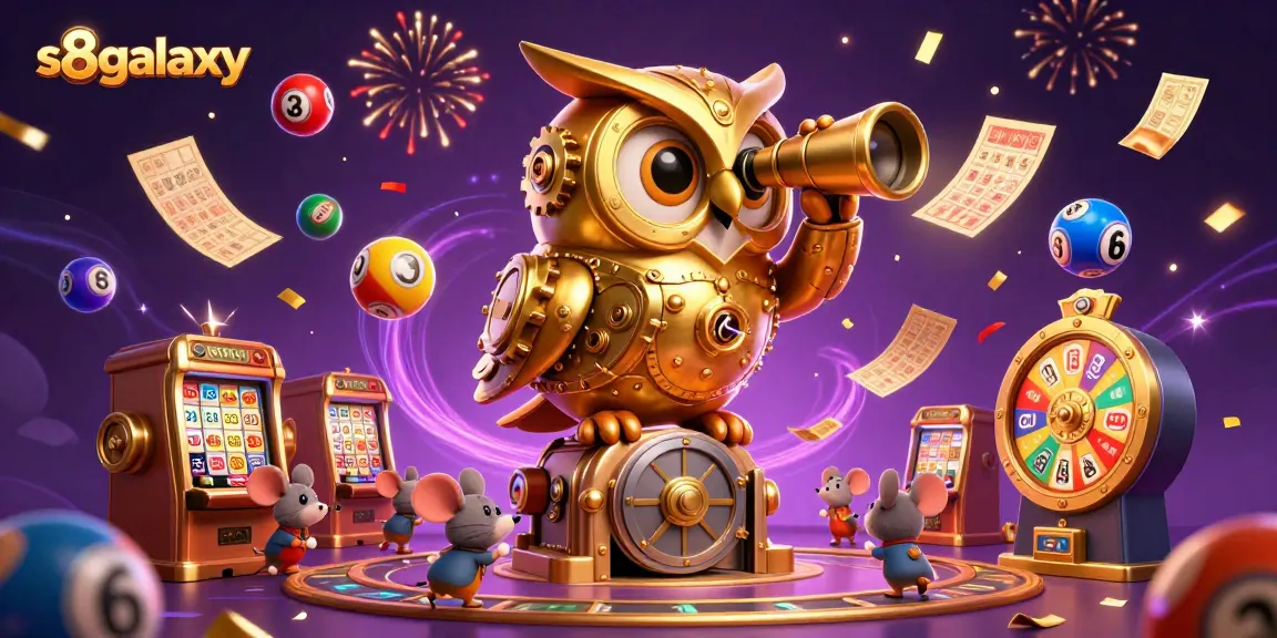 Experience the thrill of gaming at s8galaxy with exciting slot machines and vibrant lottery elements.