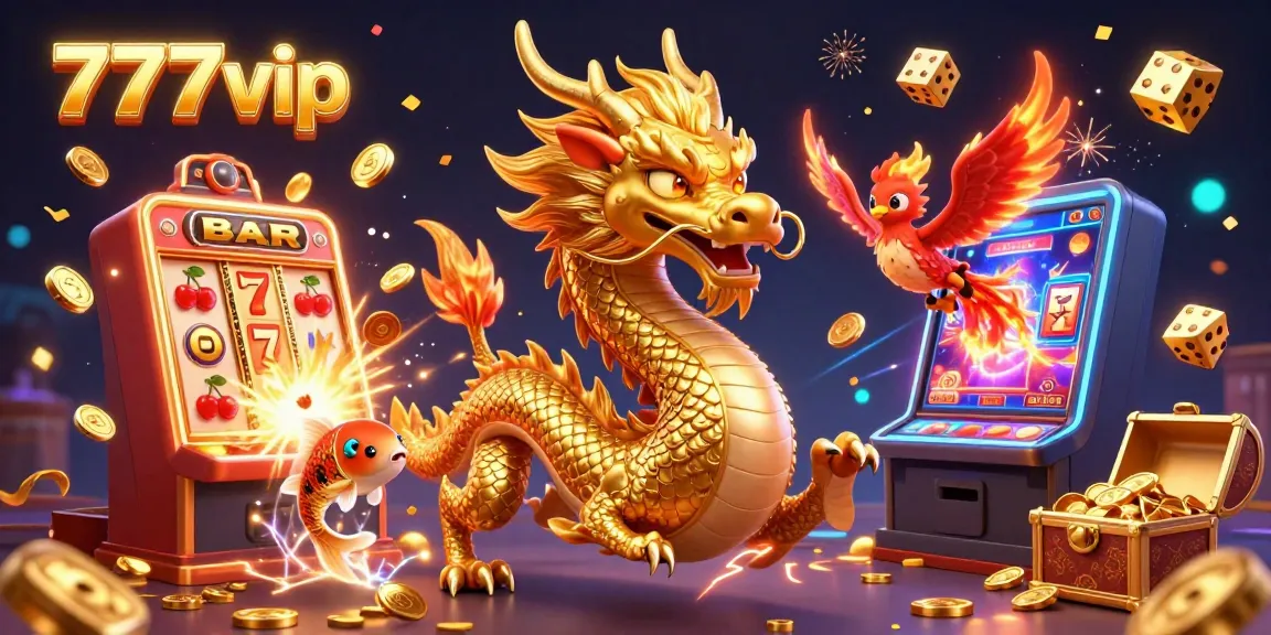 Experience thrilling gameplay and excitement with 777vip's captivating online casino atmosphere.