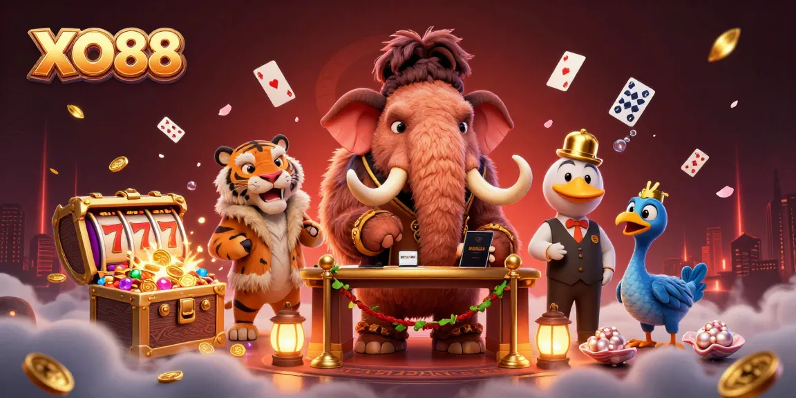 Engage with the vibrant gaming environment at XO88, featuring thrilling slots and captivating characters.