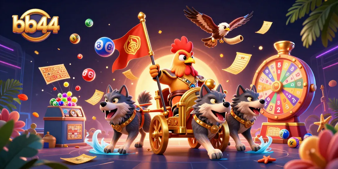 Engage with the vibrant energy of bb44 lottery action featuring colorful numbered balls and dynamic game elements.
