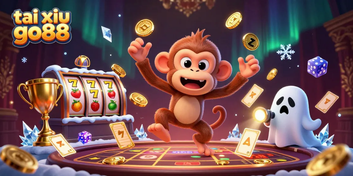 Engage in tai xiu go88, experience the thrilling slot immersion with vibrant characters and dynamic action.
