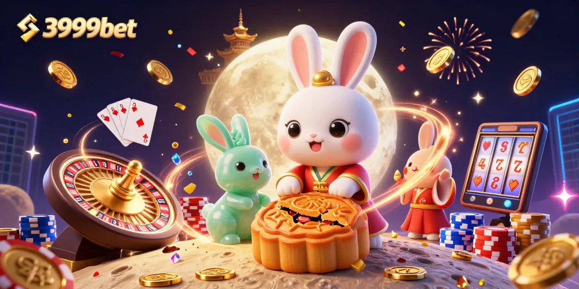 Experience the excitement of 3999bet with a vibrant casino scene featuring poker chips, slots, and dynamic characters.