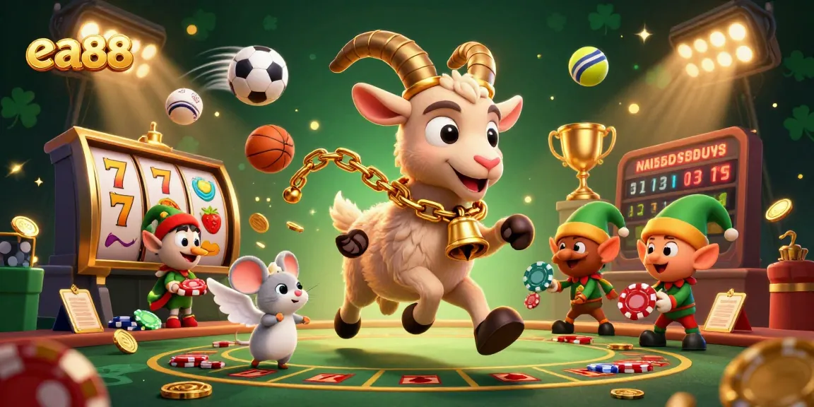 Experience exciting gameplay at ea88 with a festive horror casino filled with unique characters and vibrant game elements.