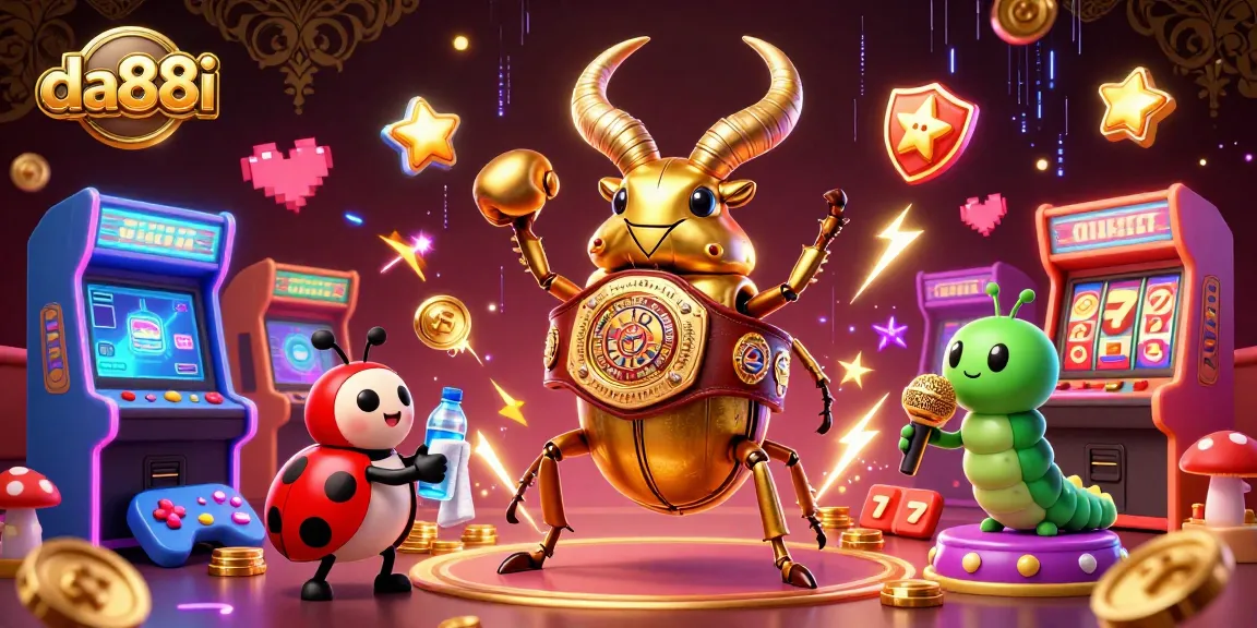 Join the excitement at da88i with vibrant casino action featuring unique 3D gaming characters.