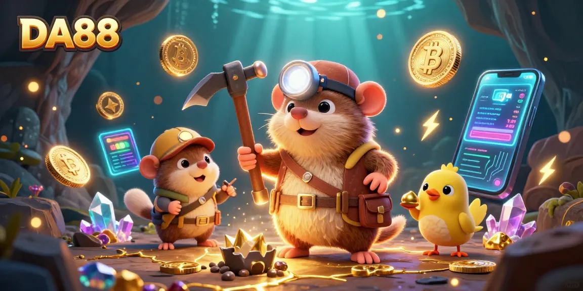 Join DA88 for exciting gameplay amidst 3D treasure hunting meets crypto magic!
