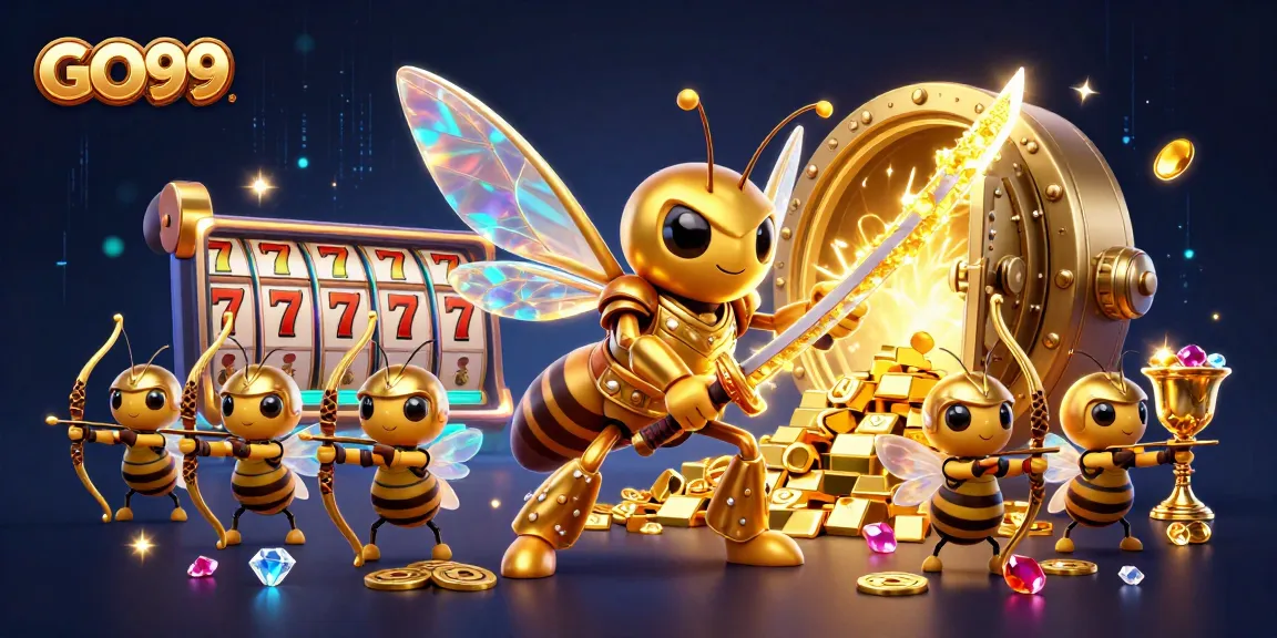 Engage in exciting gameplay at GO99 with immersive golden treasures and dynamic slot elements.
