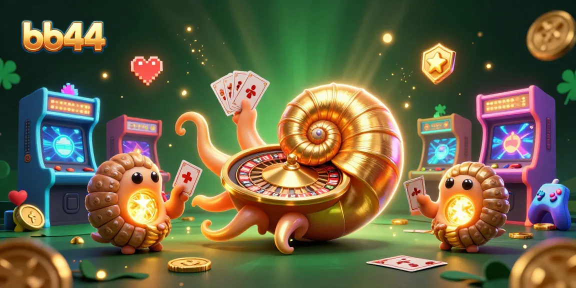 Experience the thrilling world of bb44 with interactive 3D casino elements and engaging characters.