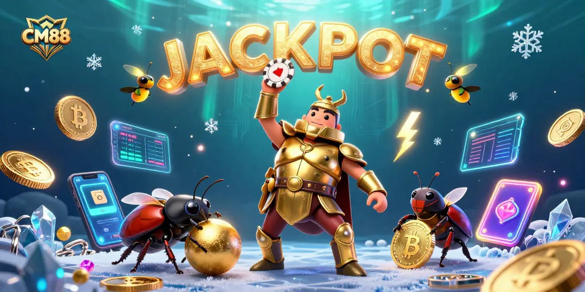Celebrate a win at CM88 by lifting a poker chip in glory as we roll our way to jackpots.
